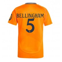 Maglia Calcio Real Madrid Jude Bellingham #5 Seconda Divisa 2024-25 Manica Corta